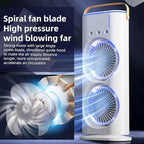 electric fan desktop double-head powerful air